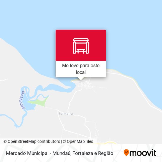 Mercado Municipal - Mundaú mapa