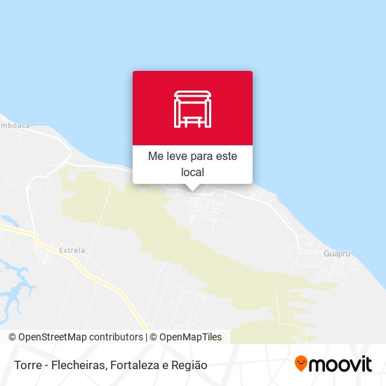 Torre - Flecheiras mapa