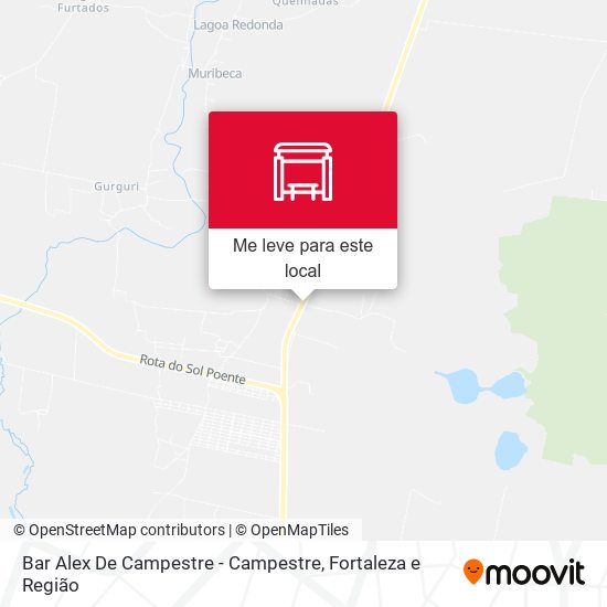 Bar Alex De Campestre - Campestre mapa