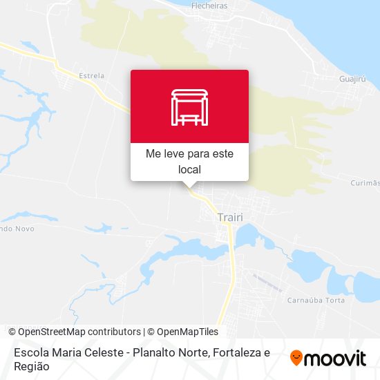 Escola Maria Celeste - Planalto Norte mapa