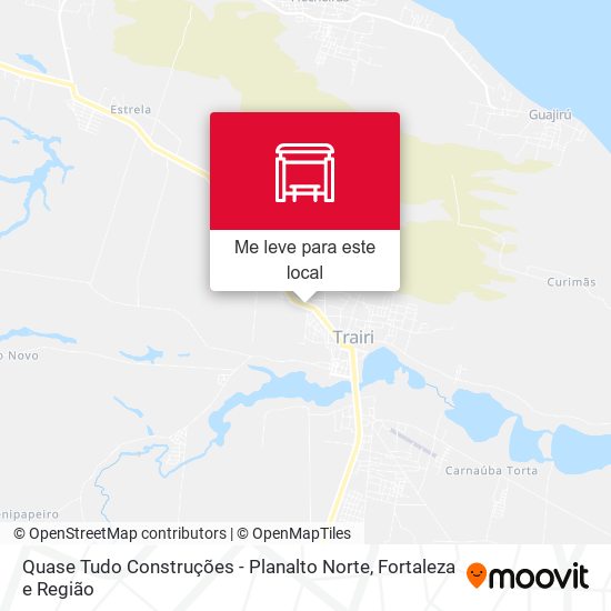 Quase Tudo Construções - Planalto Norte mapa