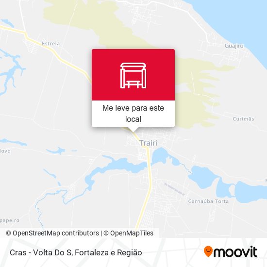 Cras - Volta Do S mapa