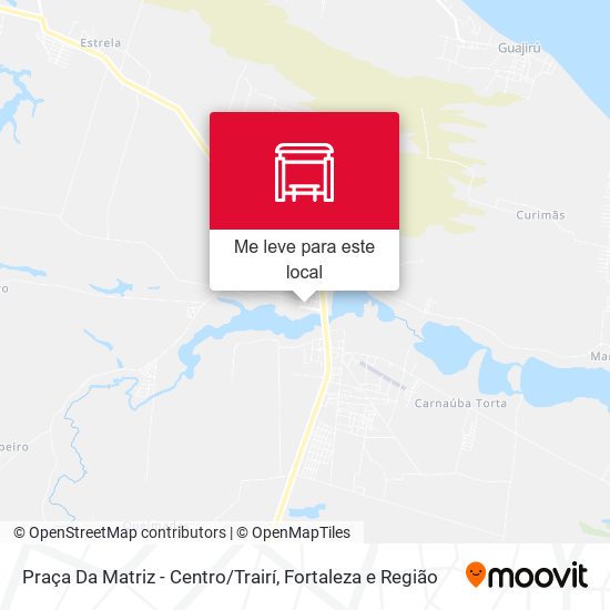 Praça Da Matriz - Centro / Trairí mapa