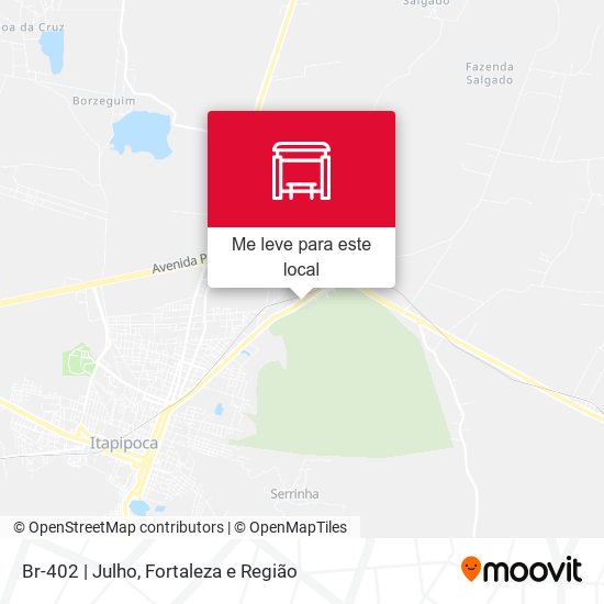 Br-402 | Julho mapa