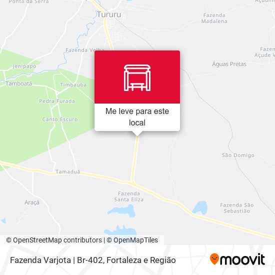 Fazenda Varjota | Br-402 mapa