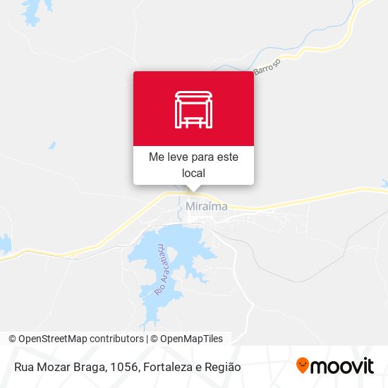 Rua Mozar Braga, 1056 mapa