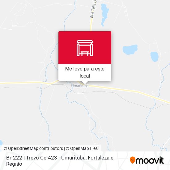 Br-222 | Trevo Ce-423 - Umarituba mapa