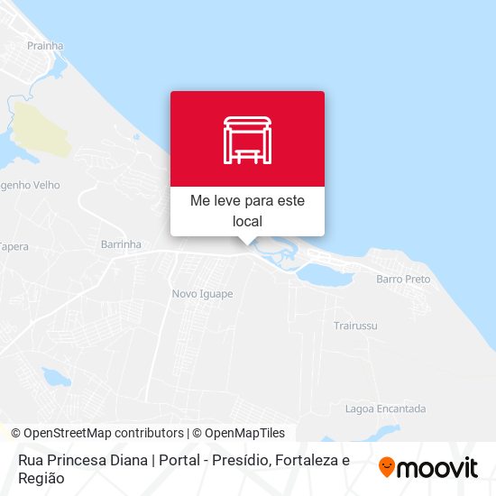 Rua Princesa Diana | Portal - Presídio mapa