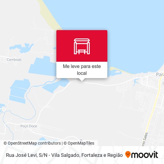 Rua José Leví, S / N - Vila Salgado mapa