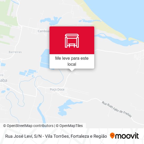 Rua José Leví, S / N - Vila Torrões mapa