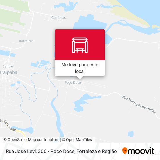 Rua José Leví, 306 - Poço Doce mapa