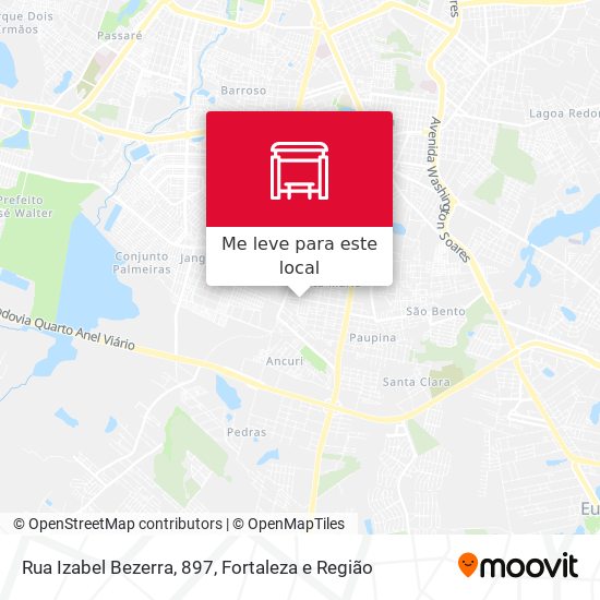 Rua Izabel Bezerra, 897 mapa