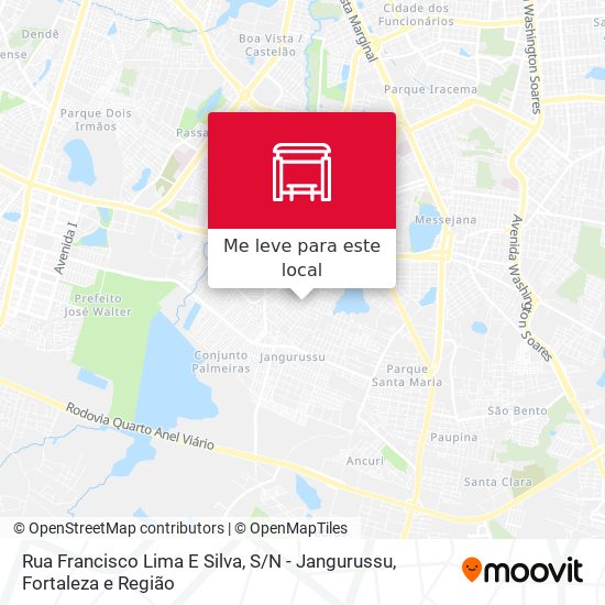 Rua Francisco Lima E Silva, S / N - Jangurussu mapa