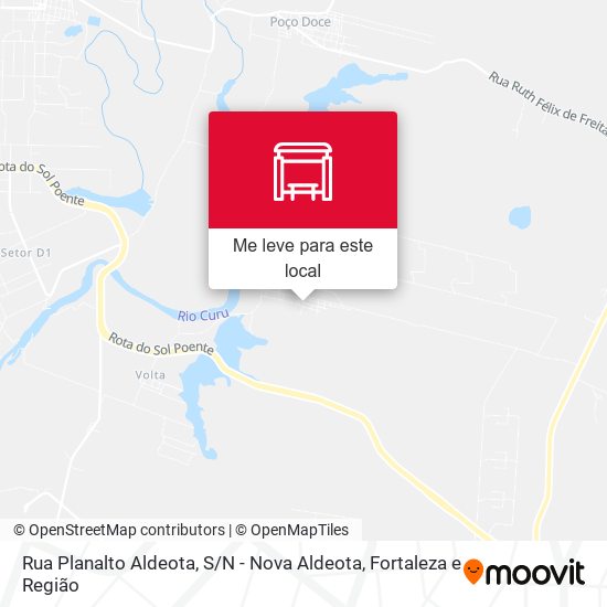 Rua Planalto Aldeota, S / N - Nova Aldeota mapa