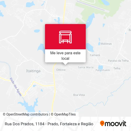 Rua Dos Prados, 1184 - Prado mapa