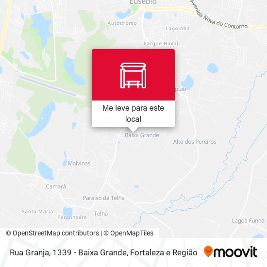 Rua Granja, 1339 - Baixa Grande mapa