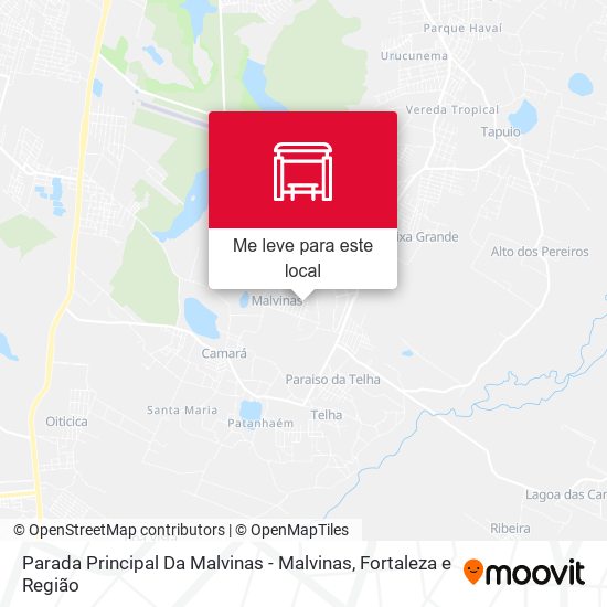 Parada Principal Da Malvinas - Malvinas mapa