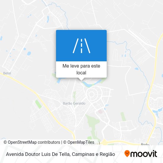 Avenida Doutor Luis De Tella mapa