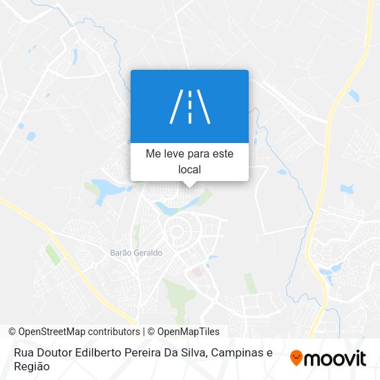 Rua Doutor Edilberto Pereira Da Silva mapa