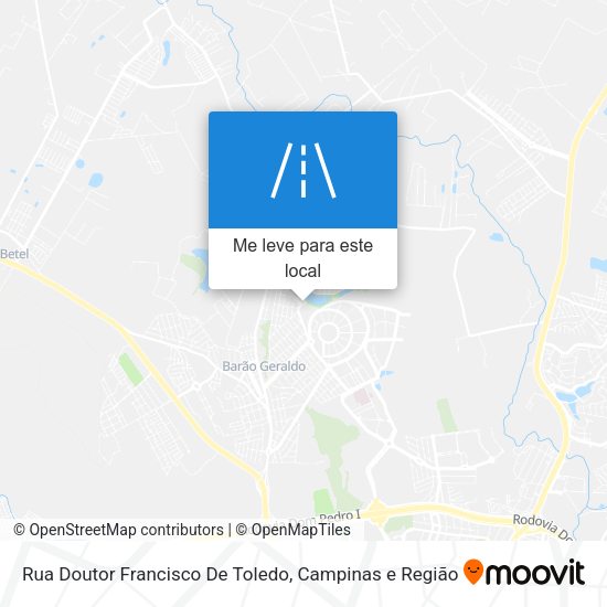 Rua Doutor Francisco De Toledo mapa