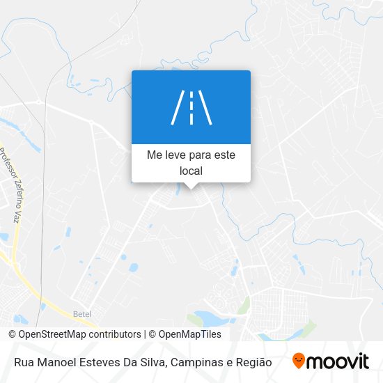 Rua Manoel Esteves Da Silva mapa