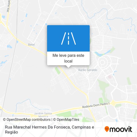 Rua Marechal Hermes Da Fonseca mapa