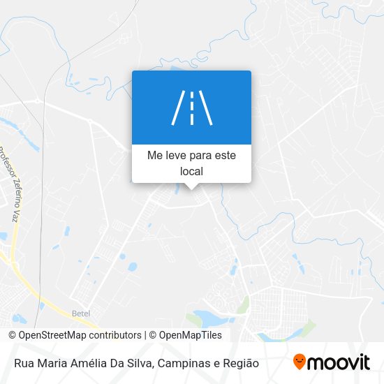 Rua Maria Amélia Da Silva mapa