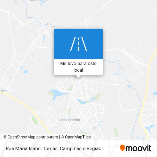 Rua Maria Isabel Tomás mapa