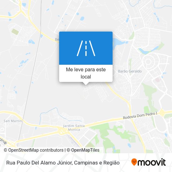 Rua Paulo Del Alamo Júnior mapa