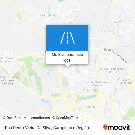 Rua Pedro Vieira Da Silva mapa