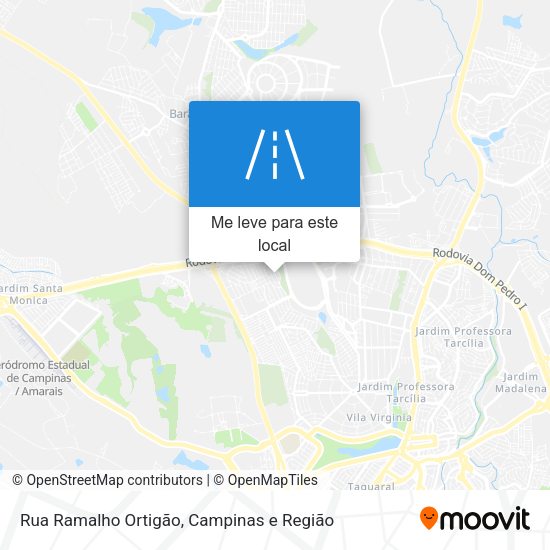 Rua Ramalho Ortigão mapa