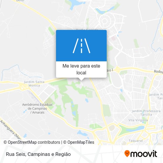 Rua Seis mapa