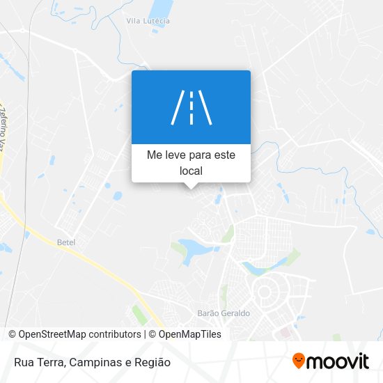 Rua Terra mapa