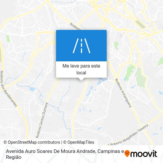 Avenida Auro Soares De Moura Andrade mapa