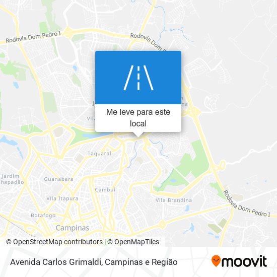 Avenida Carlos Grimaldi mapa