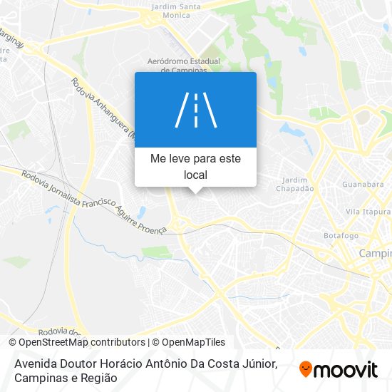 Avenida Doutor Horácio Antônio Da Costa Júnior mapa