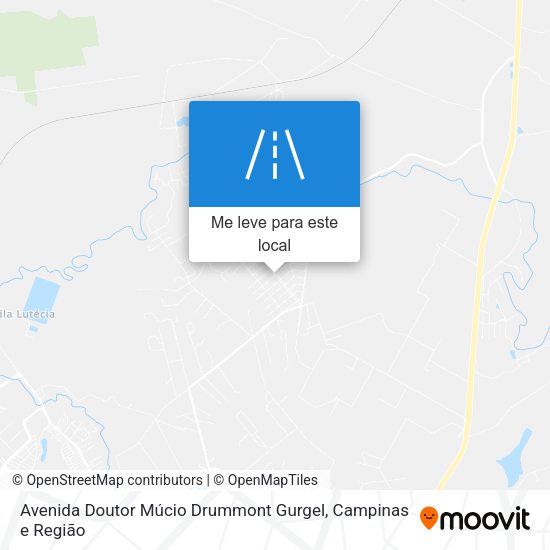 Avenida Doutor Múcio Drummont Gurgel mapa