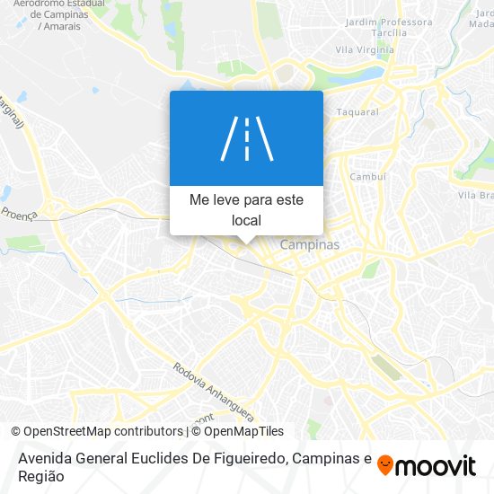 Avenida General Euclides De Figueiredo mapa