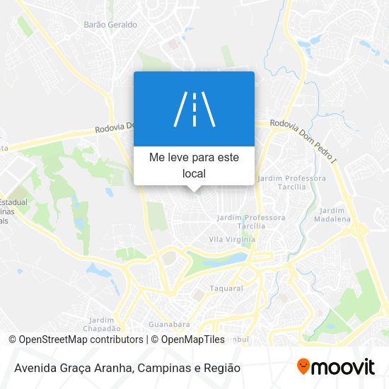 Avenida Graça Aranha mapa
