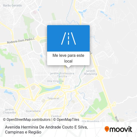 Avenida Hermínia De Andrade Couto E Silva mapa