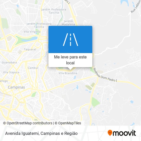 Avenida Iguatemi mapa