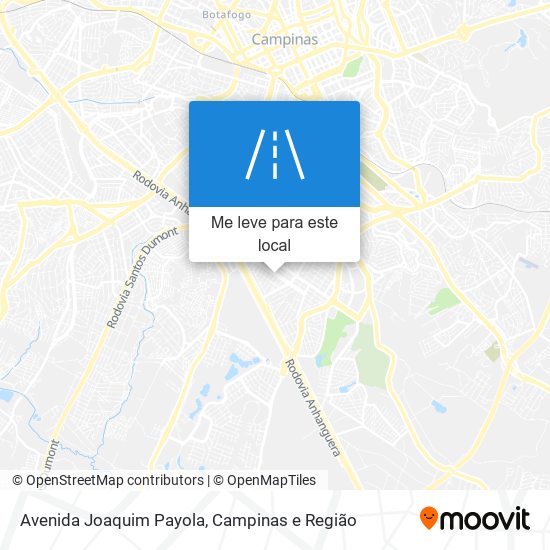 Avenida Joaquim Payola mapa