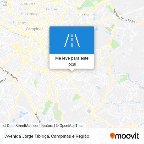Avenida Jorge Tibiriçá mapa