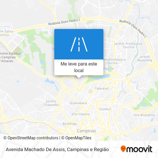 Avenida Machado De Assis mapa