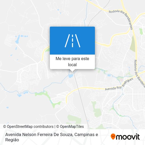 Avenida Nelson Ferreira De Souza mapa