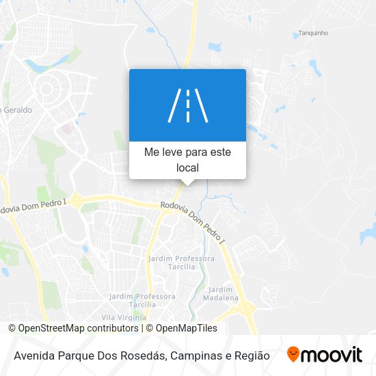 Avenida Parque Dos Rosedás mapa