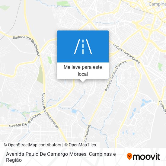 Avenida Paulo De Camargo Moraes mapa
