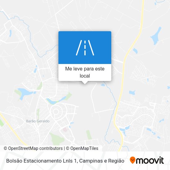Bolsão Estacionamento Lnls 1 mapa