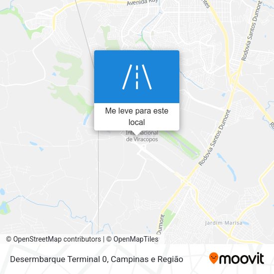 Desermbarque Terminal 0 mapa