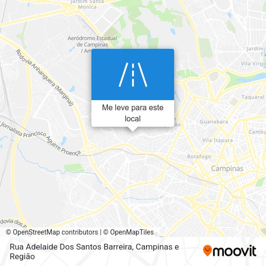 Rua Adelaide Dos Santos Barreira mapa